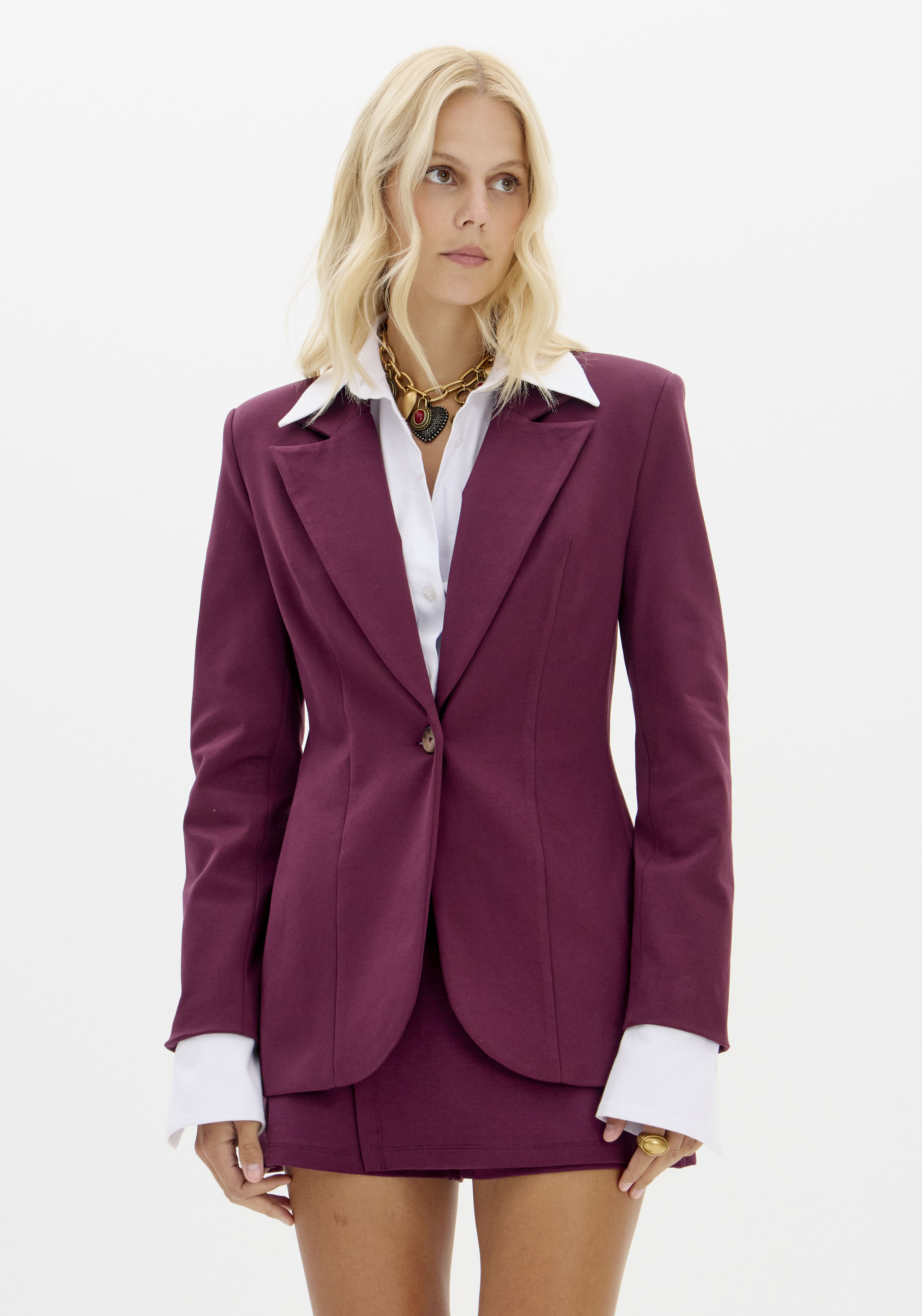 Blazer INTENSE PLUM Bordeaux - Lança Perfume  1