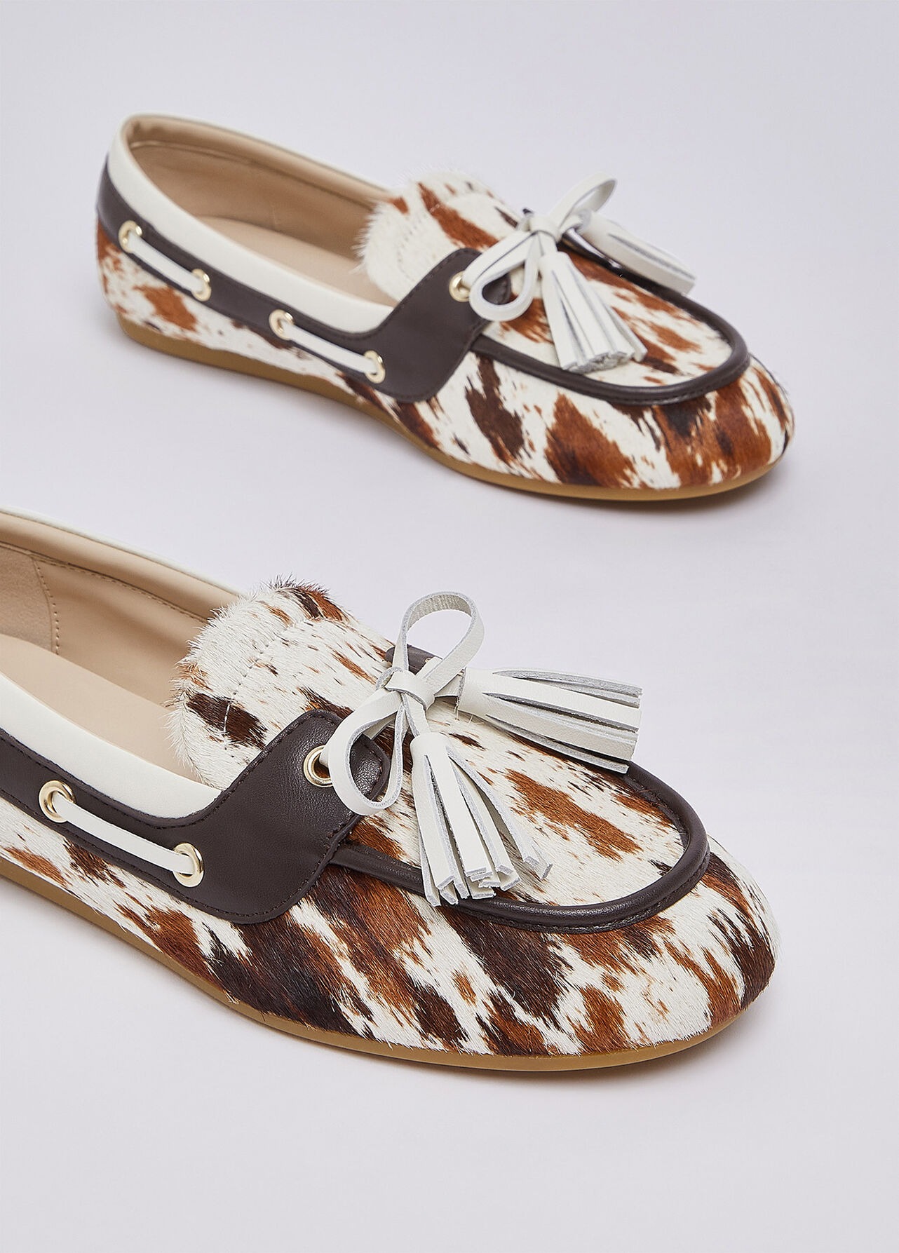 Sapato Mocassin em Pelo Skipper 03 Vaca - Liu Jo  5