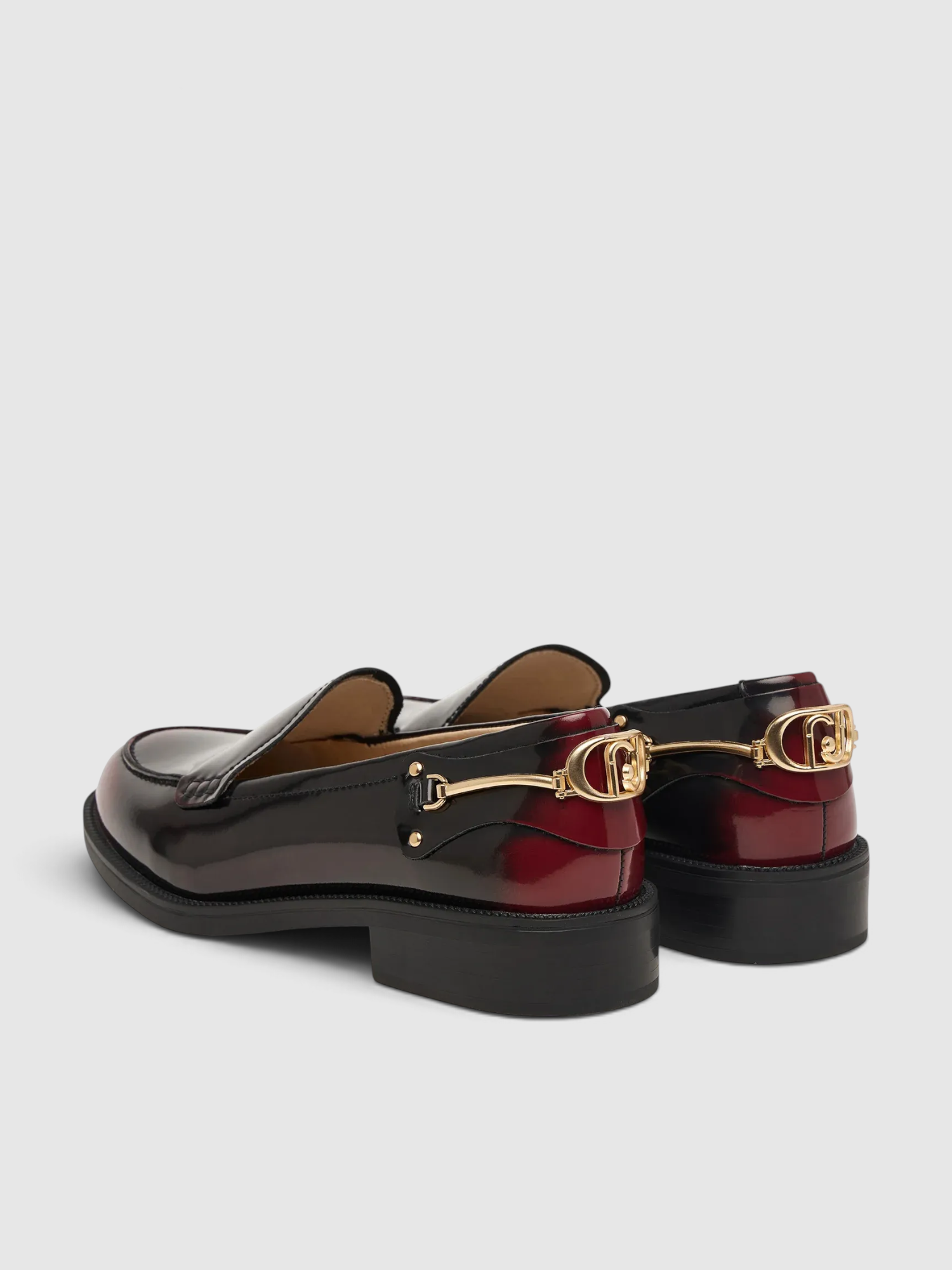 Loafers MADISON 01 Preto e Bordeaux - Liu Jo  2