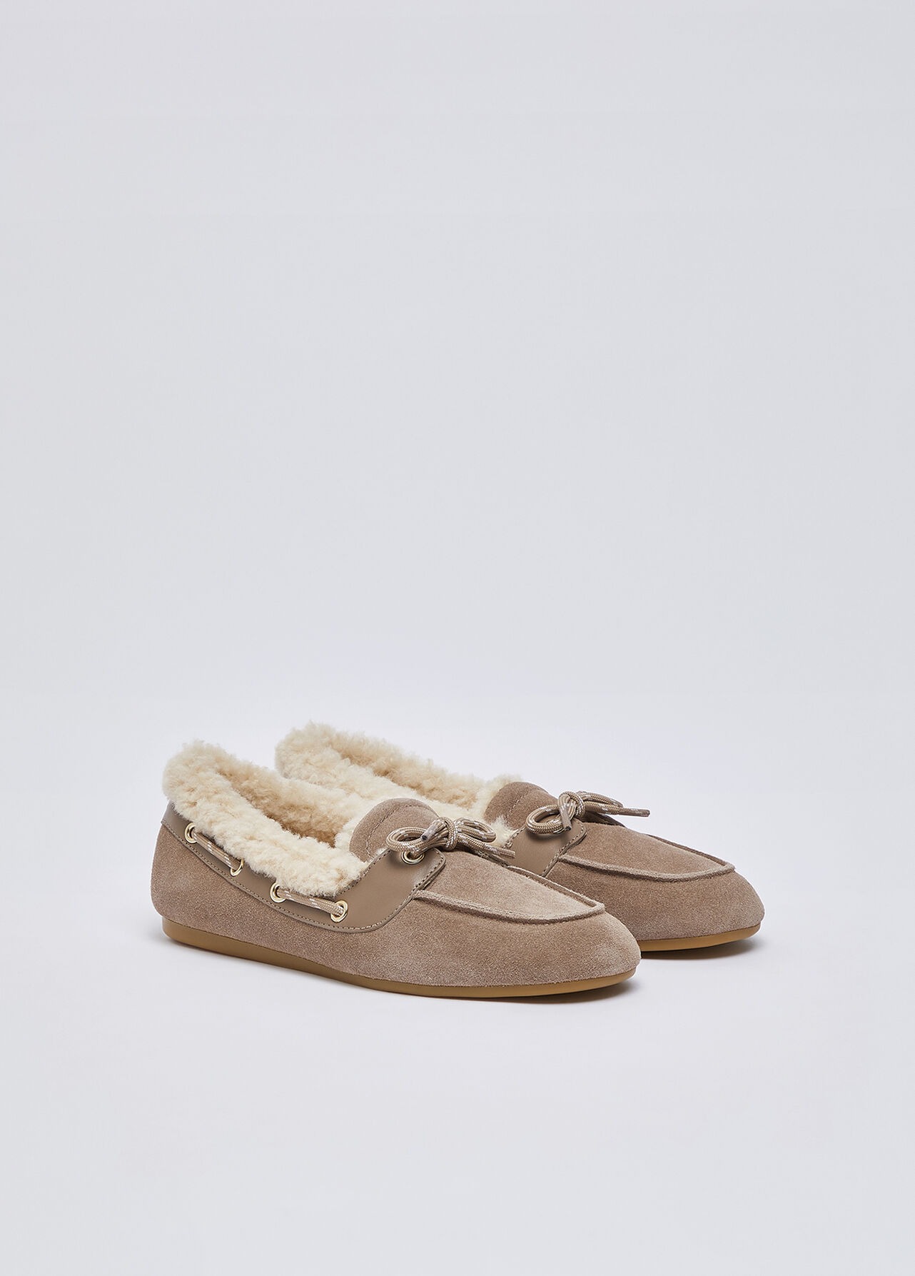 Mocassins com Pelo SKIPPER 03 Bege - Liu Jo 5