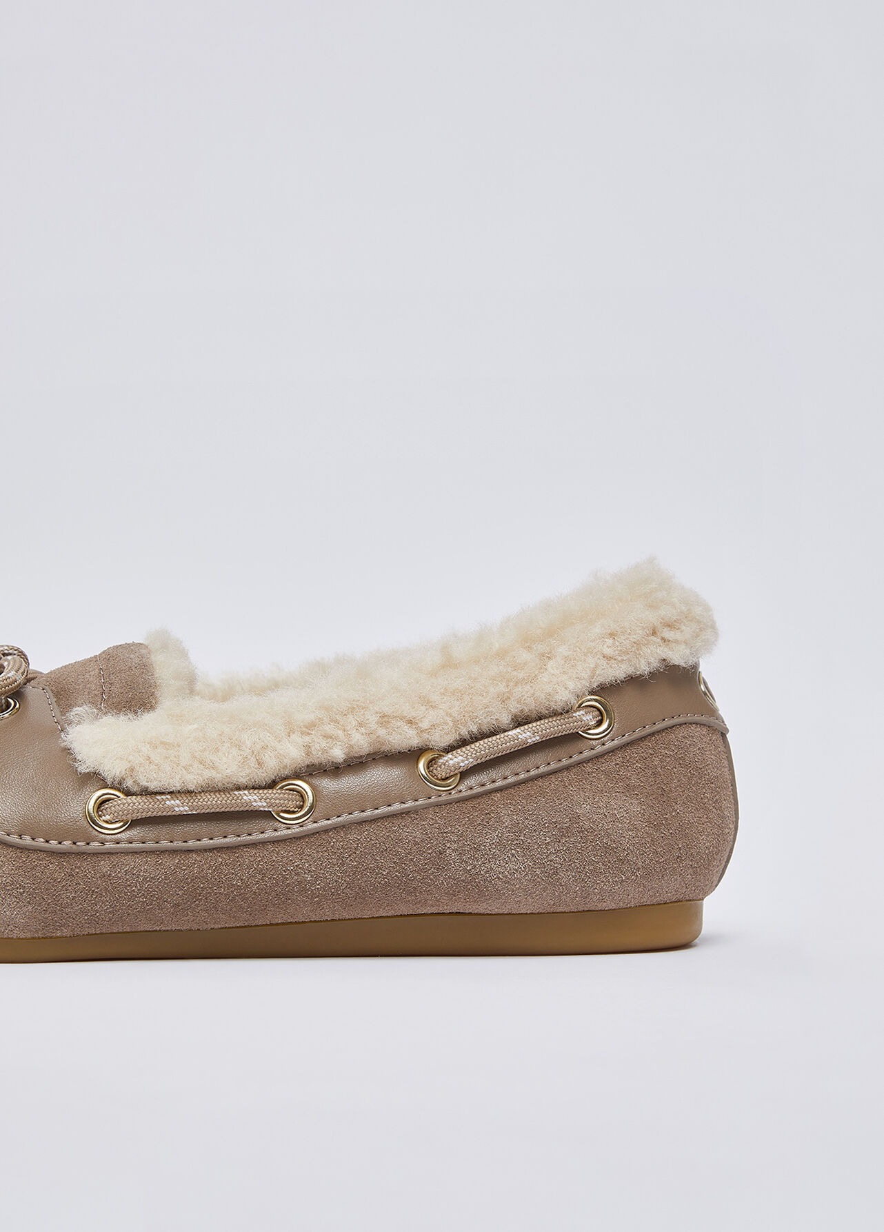 Mocassins com Pelo SKIPPER 03 Bege - Liu Jo 7