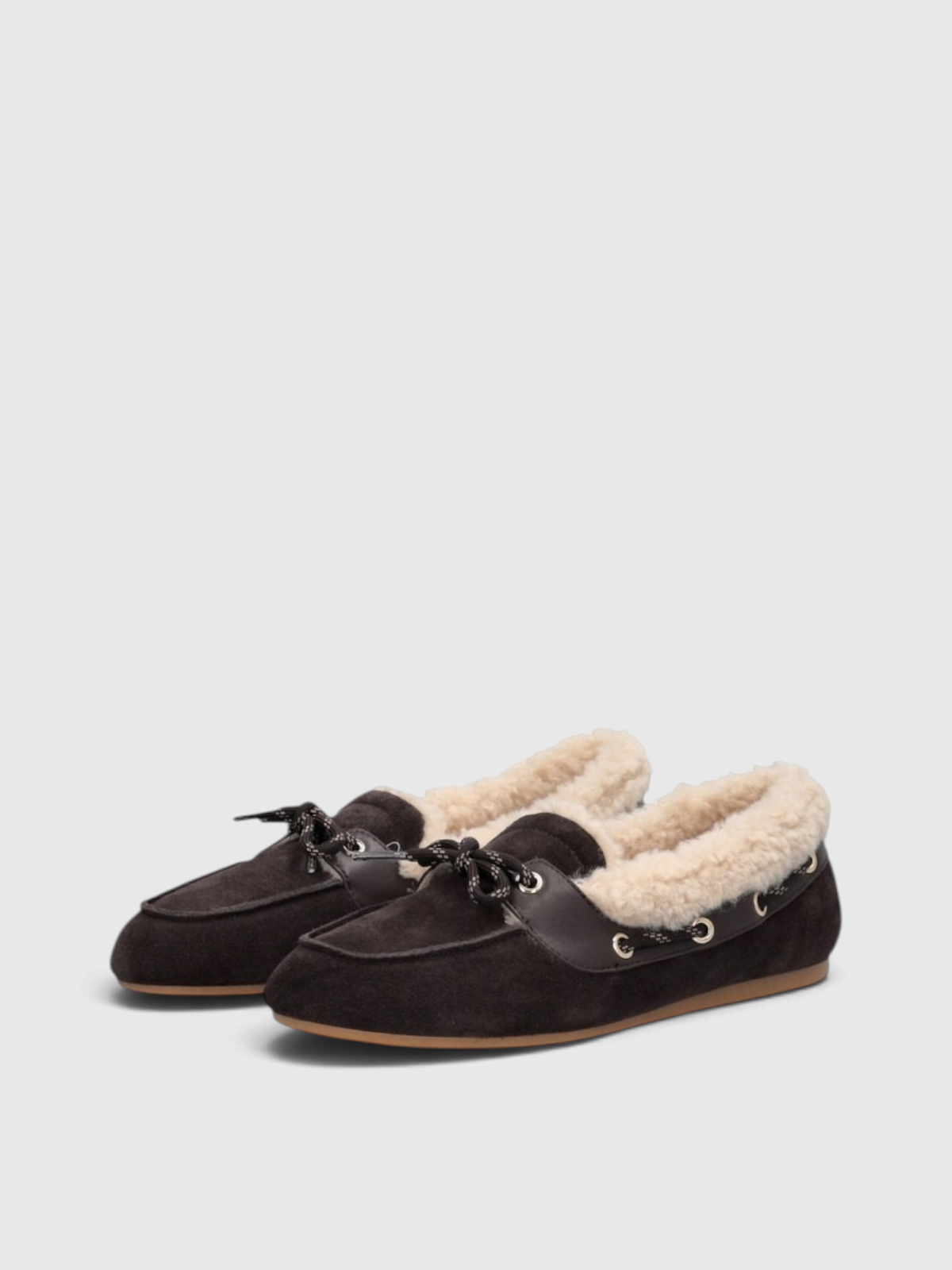 Mocassins com Pelo SKIPPER 03 Castanho - Liu Jo  2