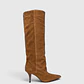 Bota de Cano Alto Carolan Camurça Camel - Guess  - thumbnail 1