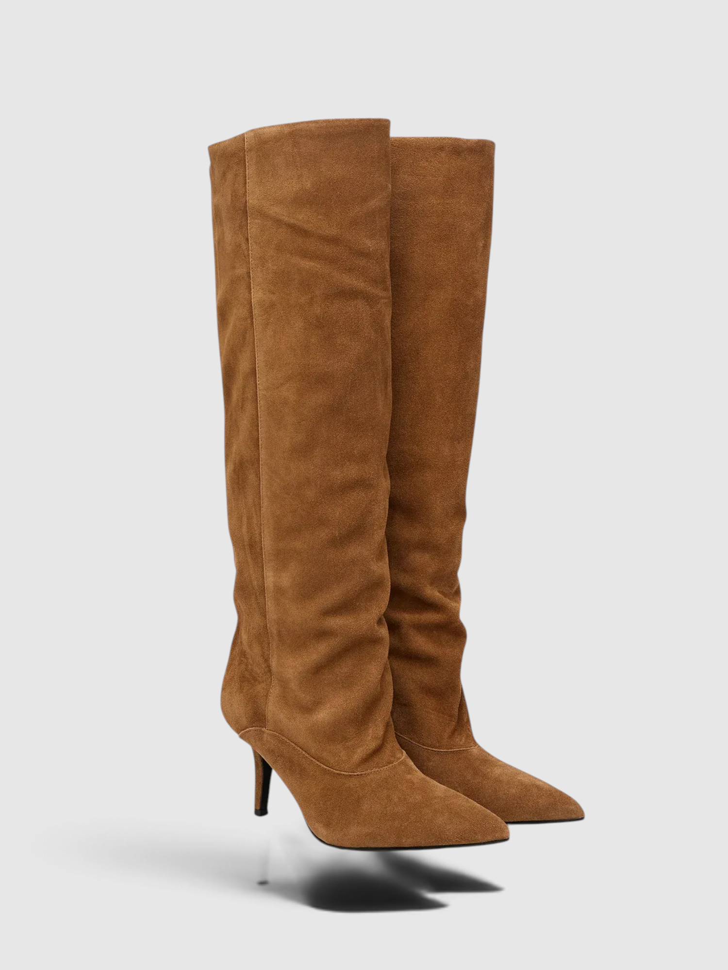 Bota de Cano Alto Carolan Camurça Camel - Guess  2