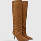 Bota de Cano Alto Carolan Camurça Camel - Guess  - thumbnail 2