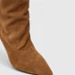 Bota de Cano Alto Carolan Camurça Camel - Guess  - thumbnail 3