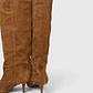 Bota de Cano Alto Carolan Camurça Camel - Guess  - thumbnail 4