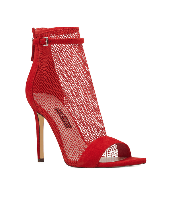 Sandália de Rede Salto Fino - Nine West