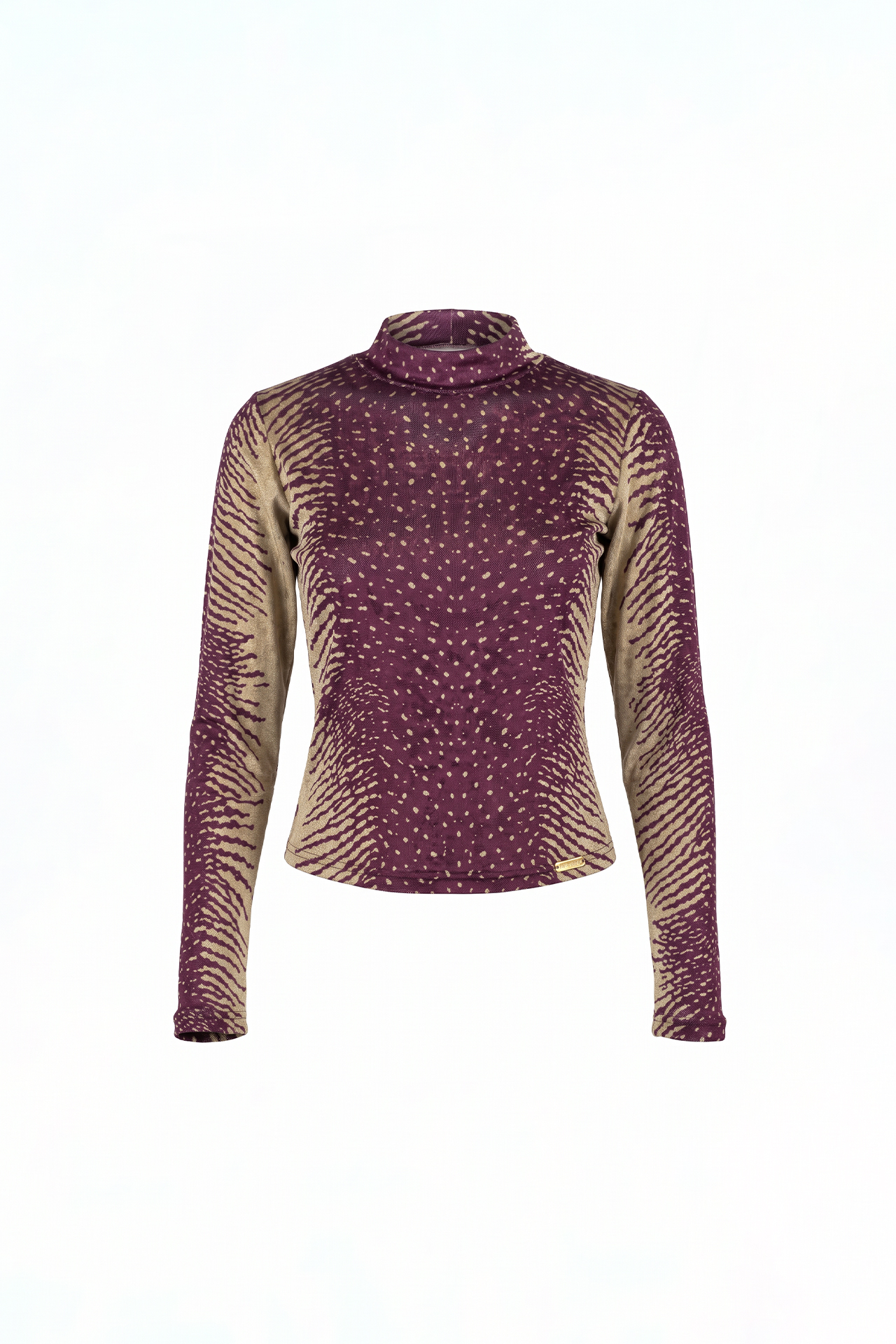 Camisola Top Ondine Roxo e Amarelo - SAHOCO  7