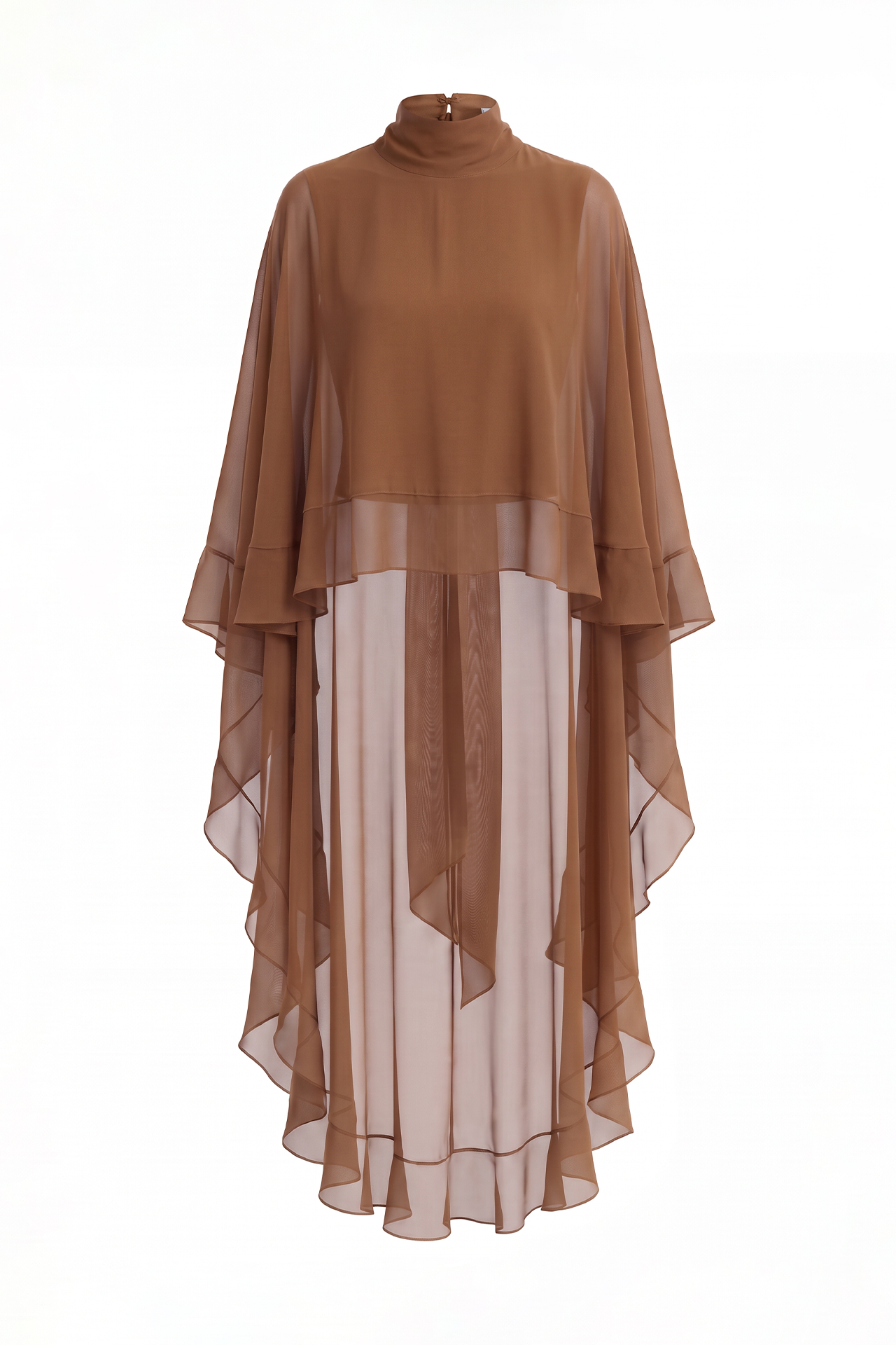 Blusa Manga Comprida Vesper Maxi Camel - SAHOCO  2