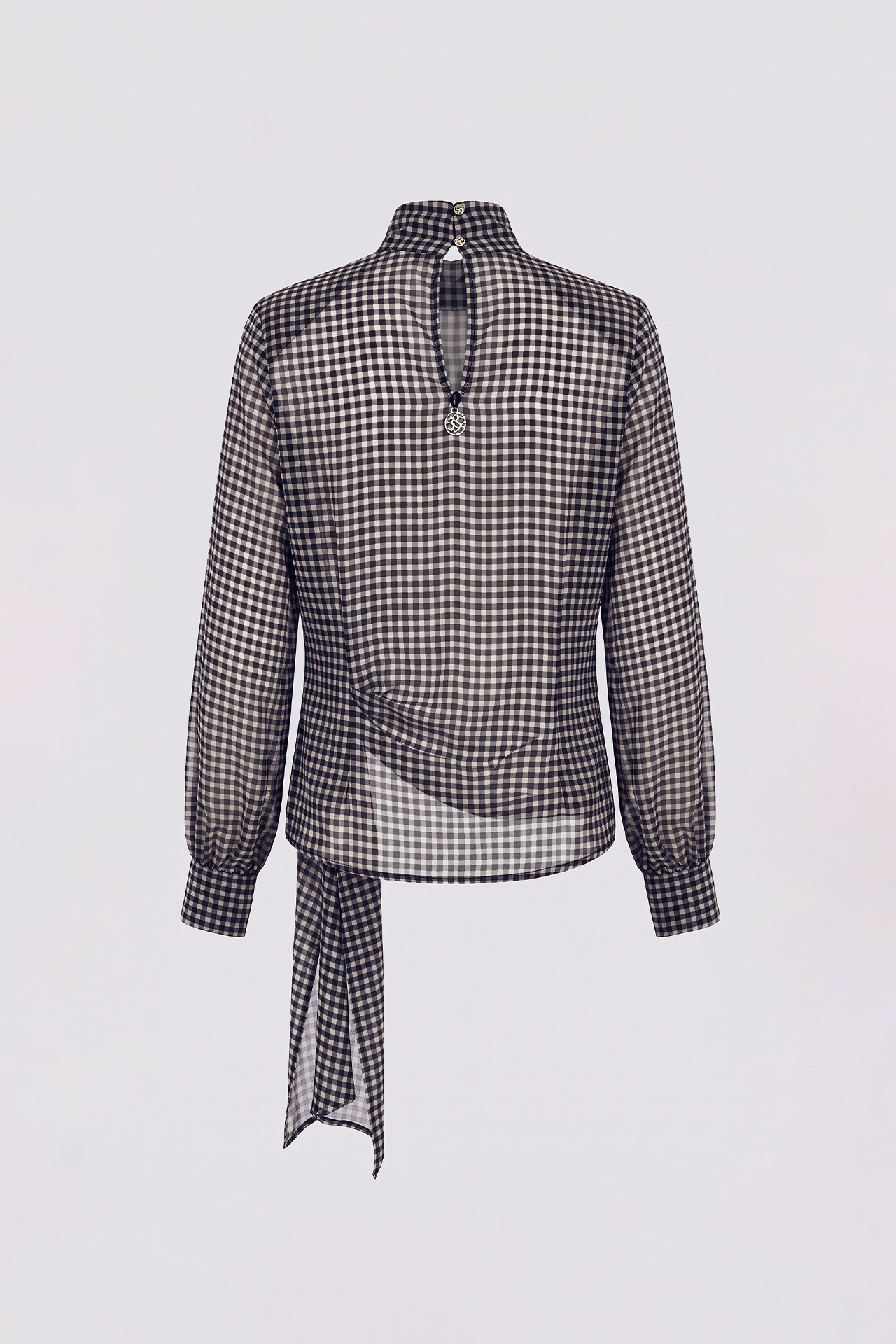 Blusa Halo Print Preto e Branco - SAHOCO  3