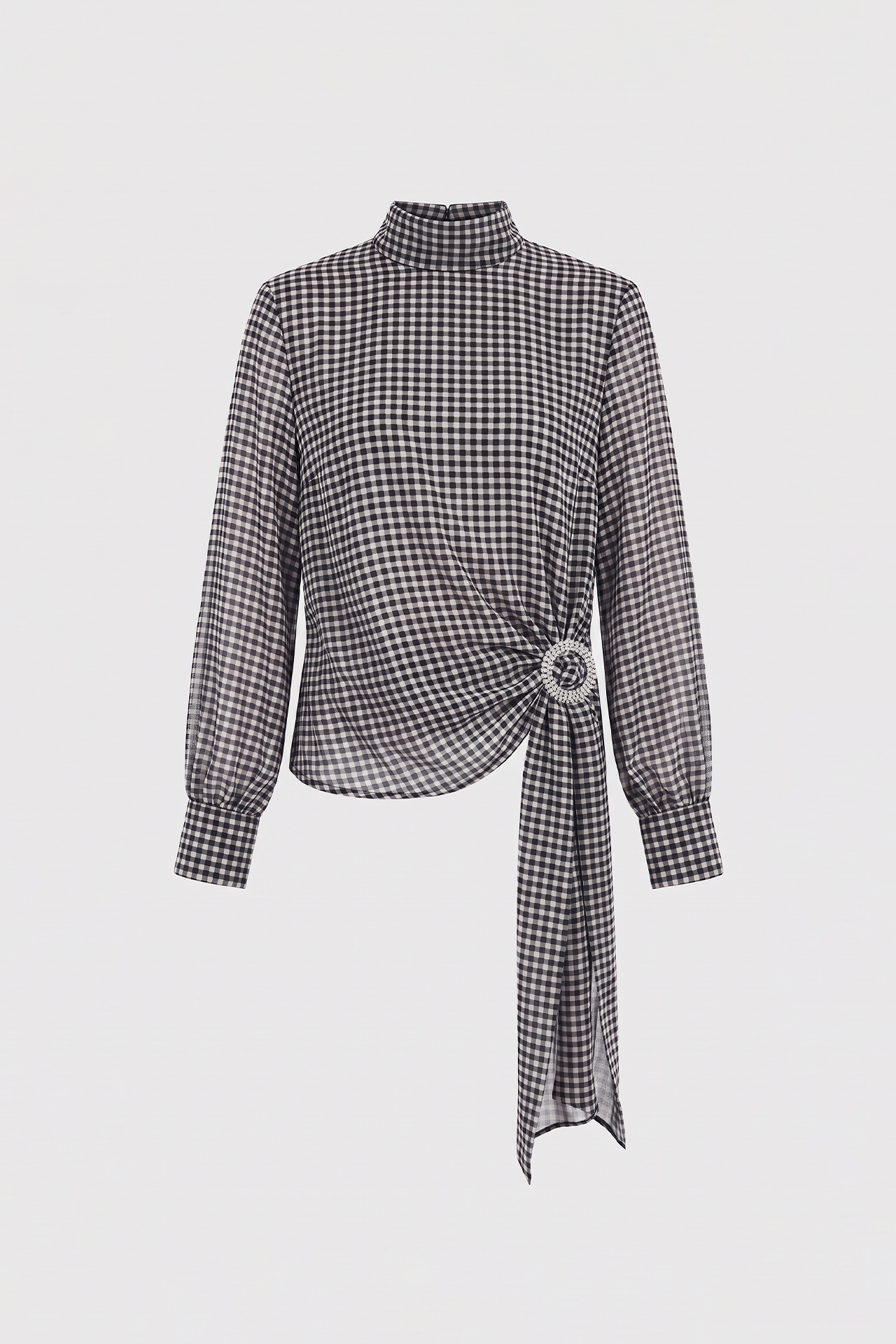 Blusa Halo Print Preto e Branco - SAHOCO  2
