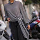 Blusa Halo Print Preto e Branco - SAHOCO  - Thumbnail 1