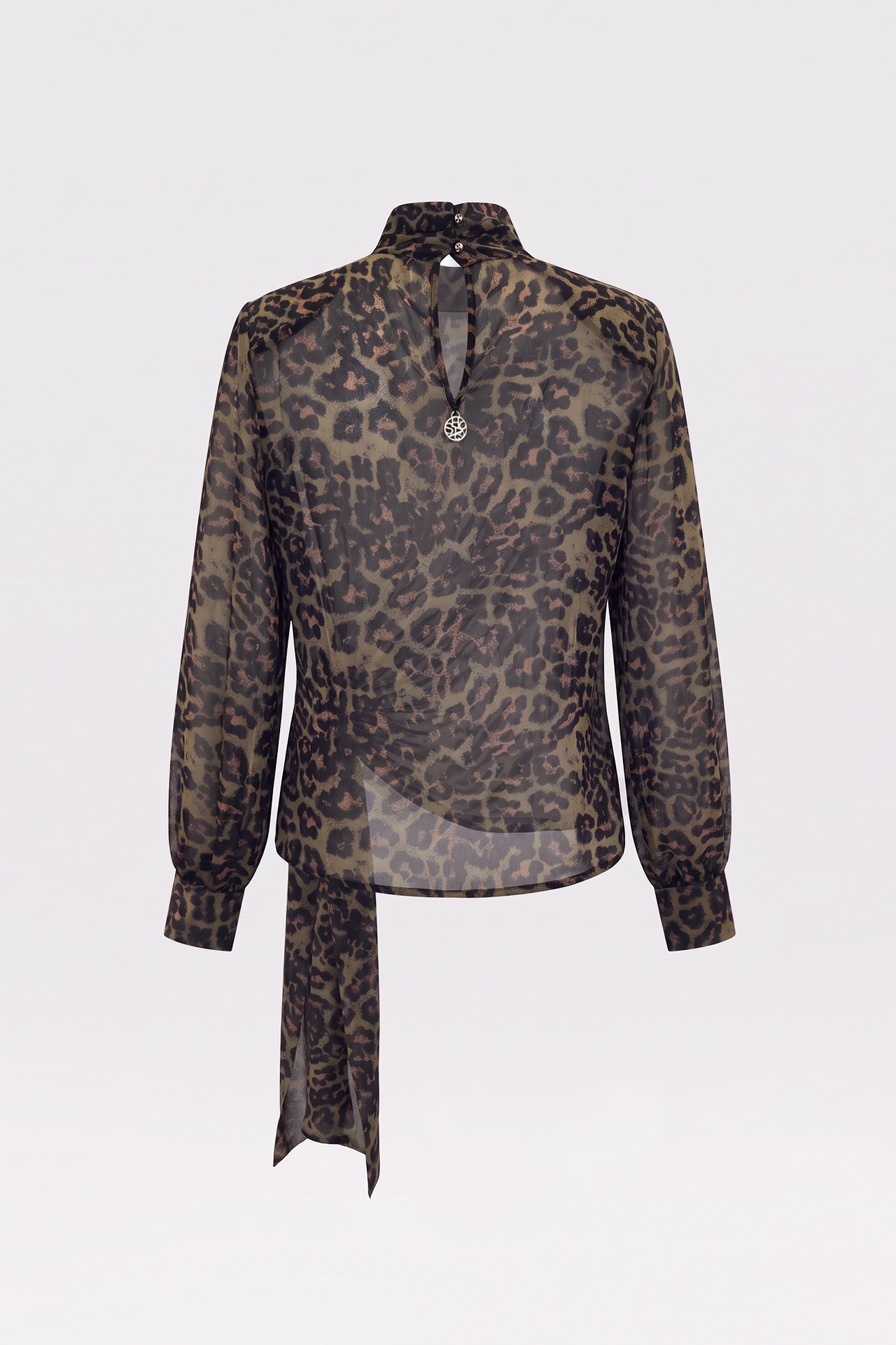 Blusa Halo Print Animal Print Verde - SAHOCO 3