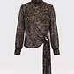 Blusa Halo Print Animal Print Verde - SAHOCO - vignette 2