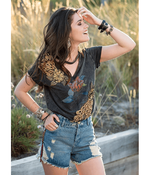 Calções com faixa lateral - SAHOCO