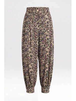 Calças Margaux Animal Print - SAHOCO 