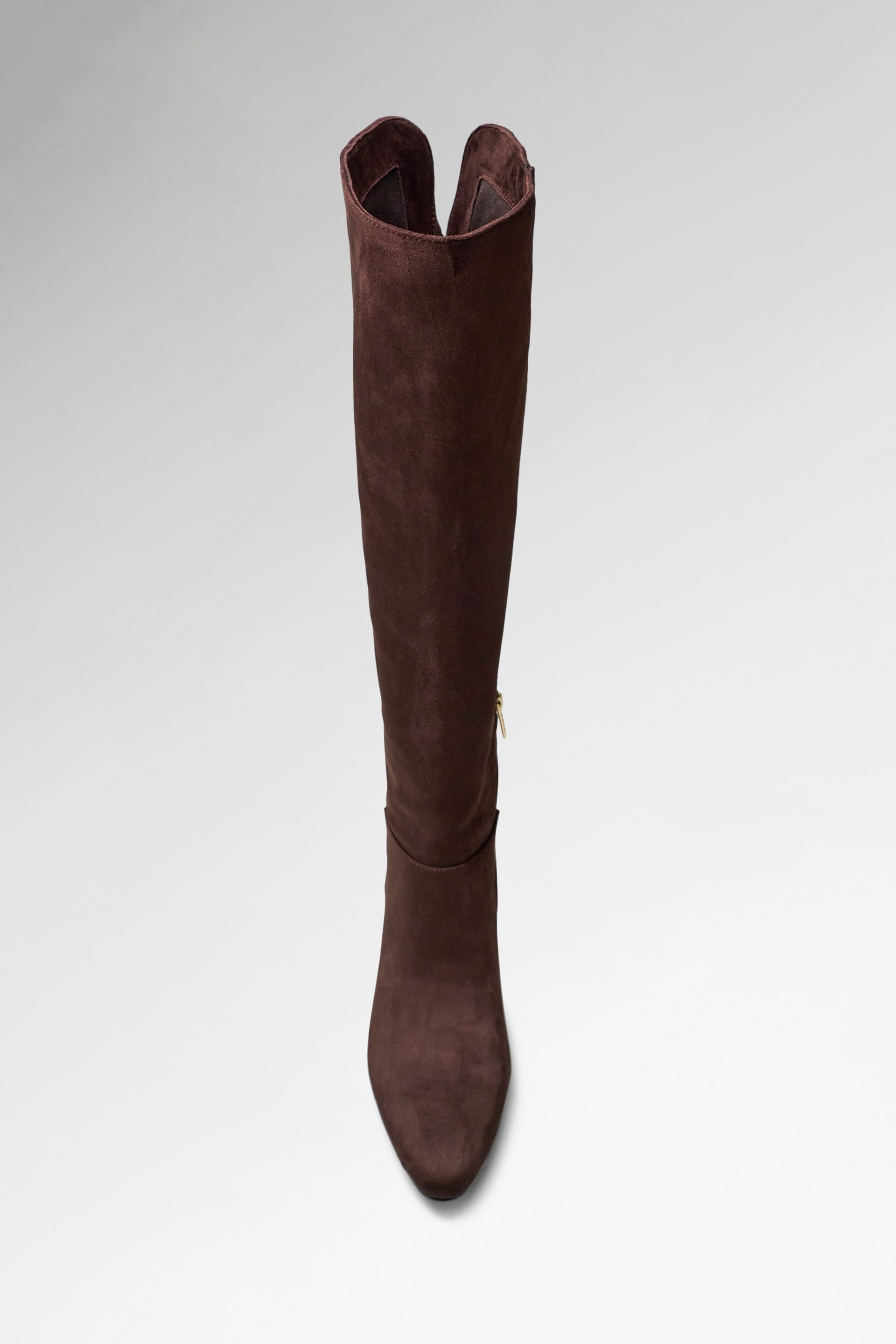 Bota de Cano Alto Cordan Camurça Castanho - Guess 5