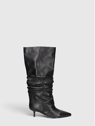 Bota Cano Alto Rita-364 Preto - Be Free by exé  