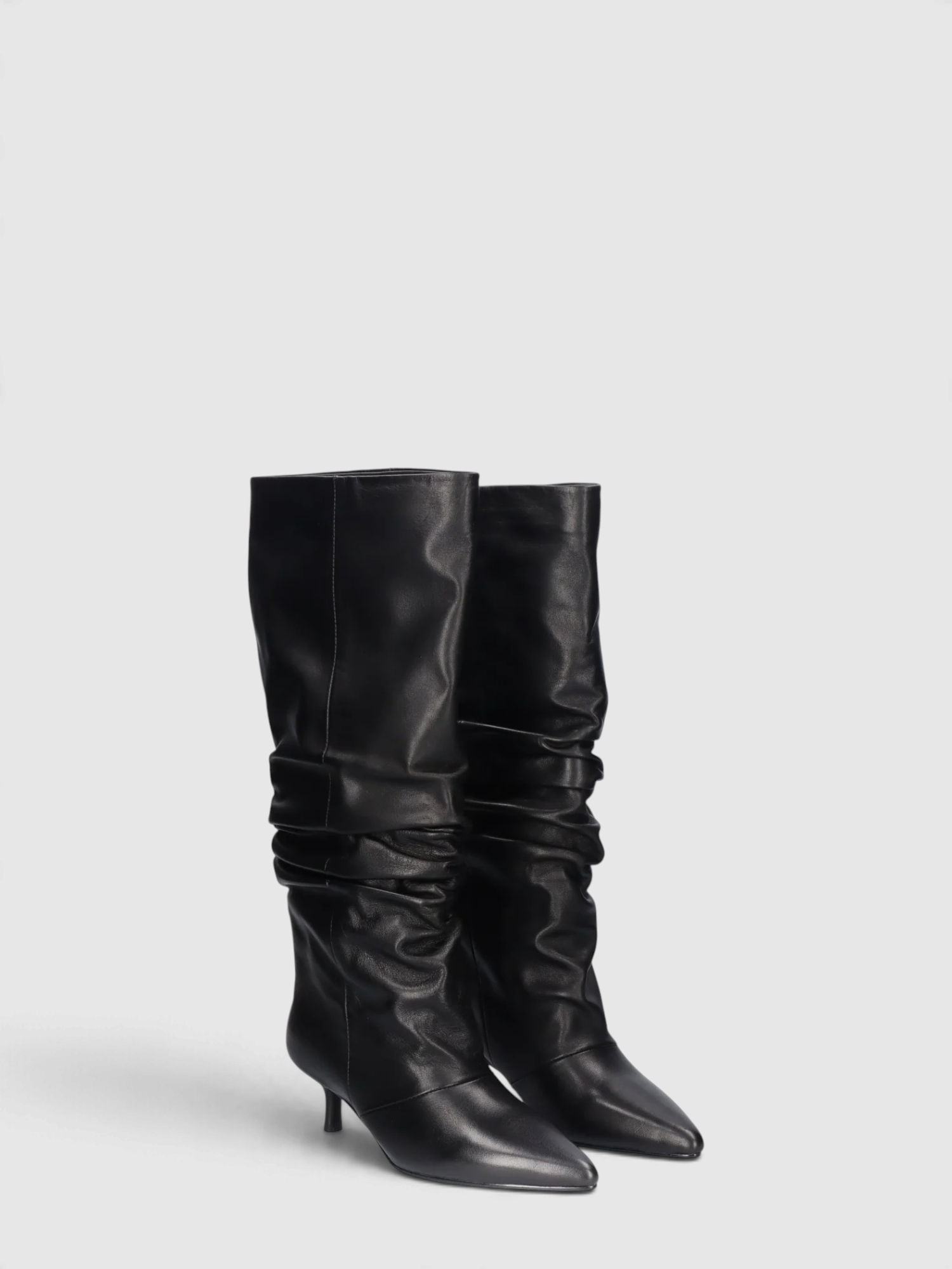 Bota Cano Alto Rita-364 Preto - Be Free by exé   2