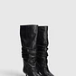 Bota Cano Alto Rita-364 Preto - Be Free by exé   - Thumbnail 2