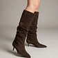Bota Cano Alto V2617-05-1 Castanho - ABF-97 by Exé - vignette 2