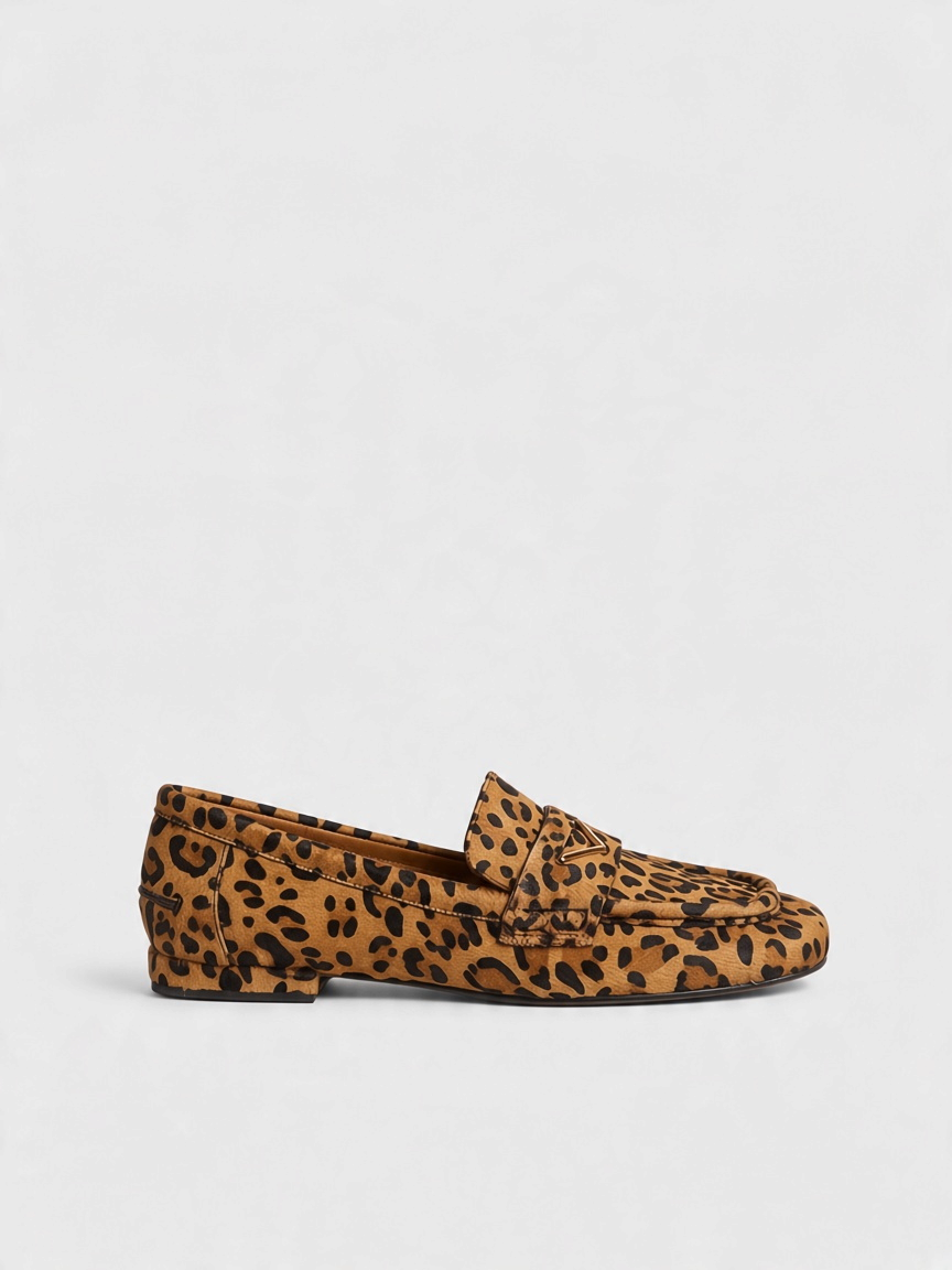 Mocassins em Pele V2571-95-2 Animal Print - ABF-97 by exé  1