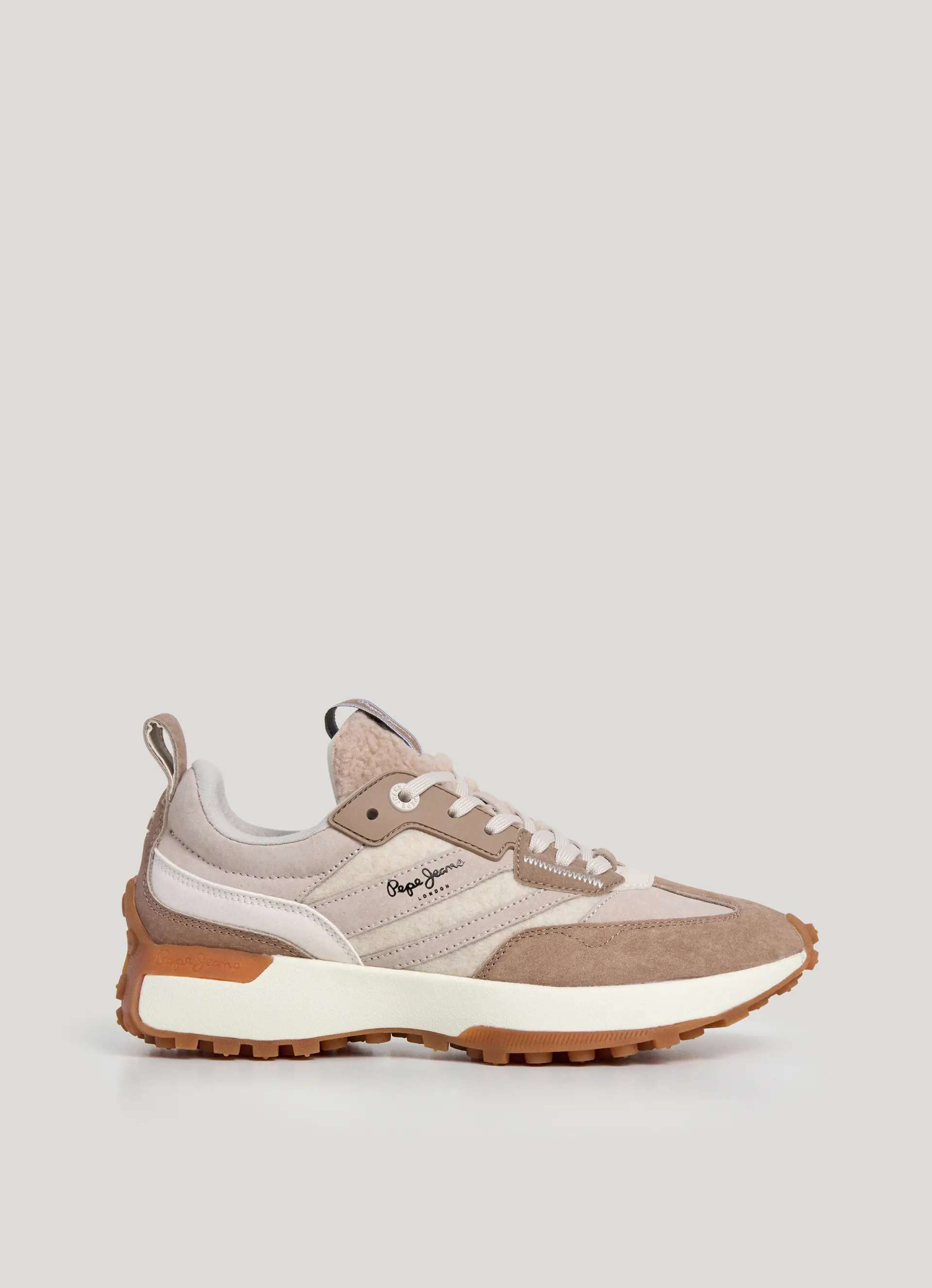 Ténis Luck Cold Bege e Taupe - Pepe Jeans 1