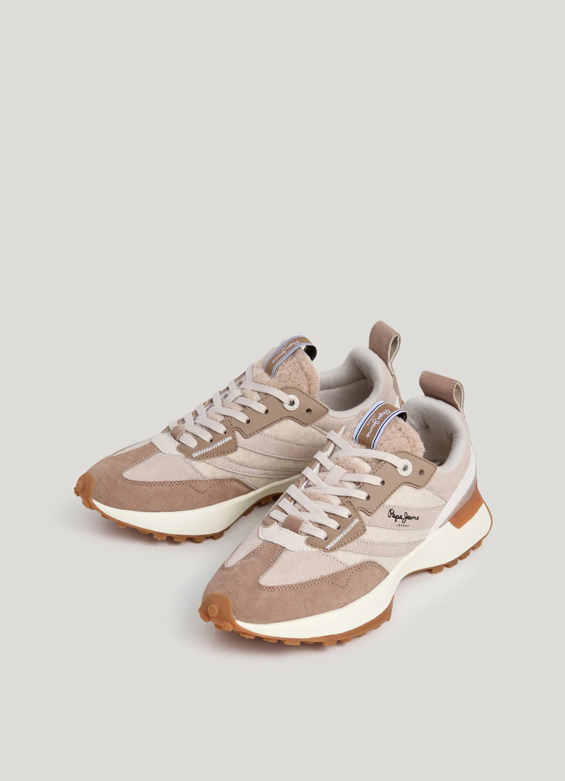 Ténis Luck Cold Bege e Taupe - Pepe Jeans 2