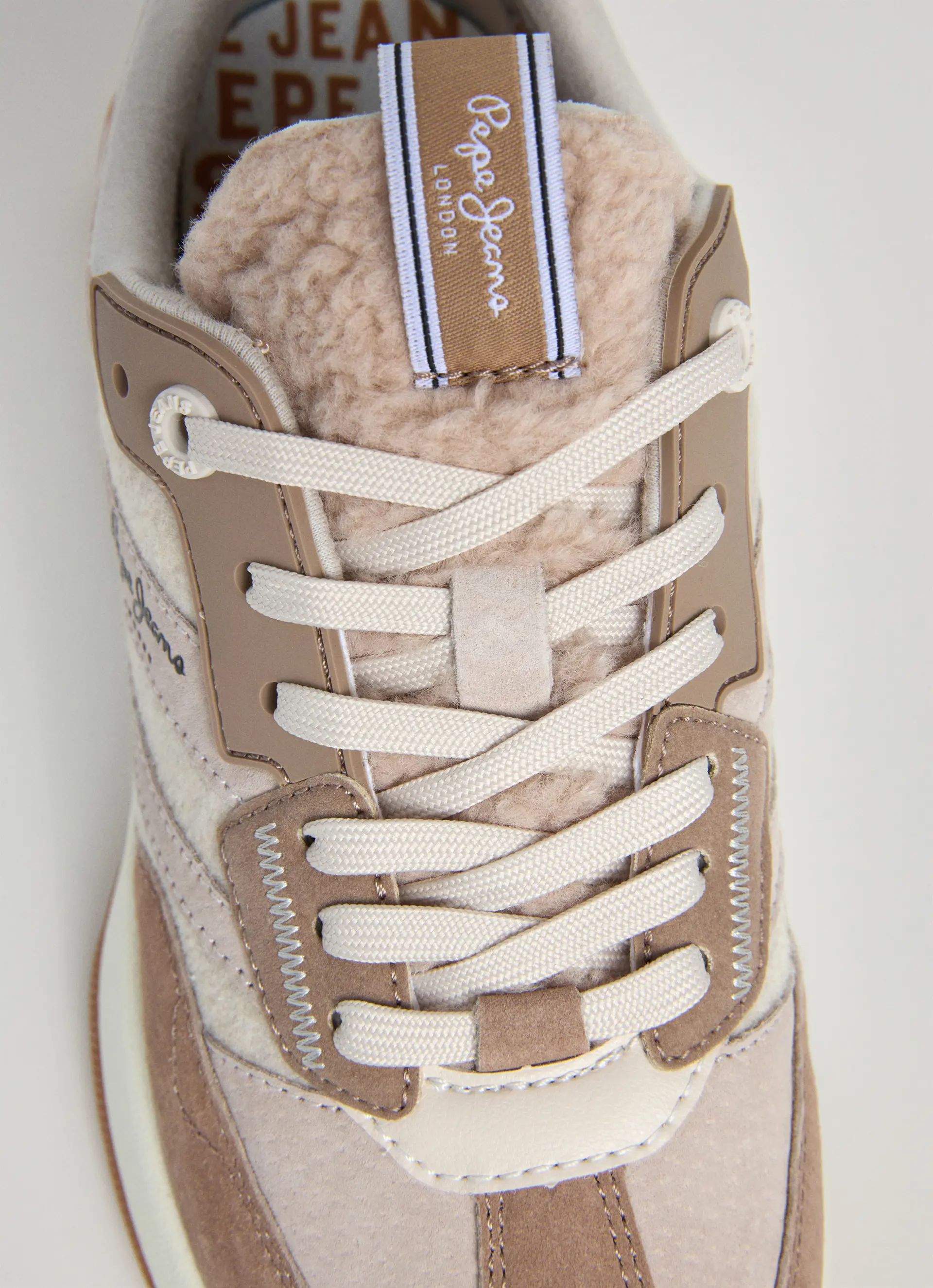 Ténis Luck Cold Bege e Taupe - Pepe Jeans 5