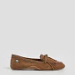Mocassins em Camurça Noa Fringes Camel - Pepe Jeans - miniatura 1
