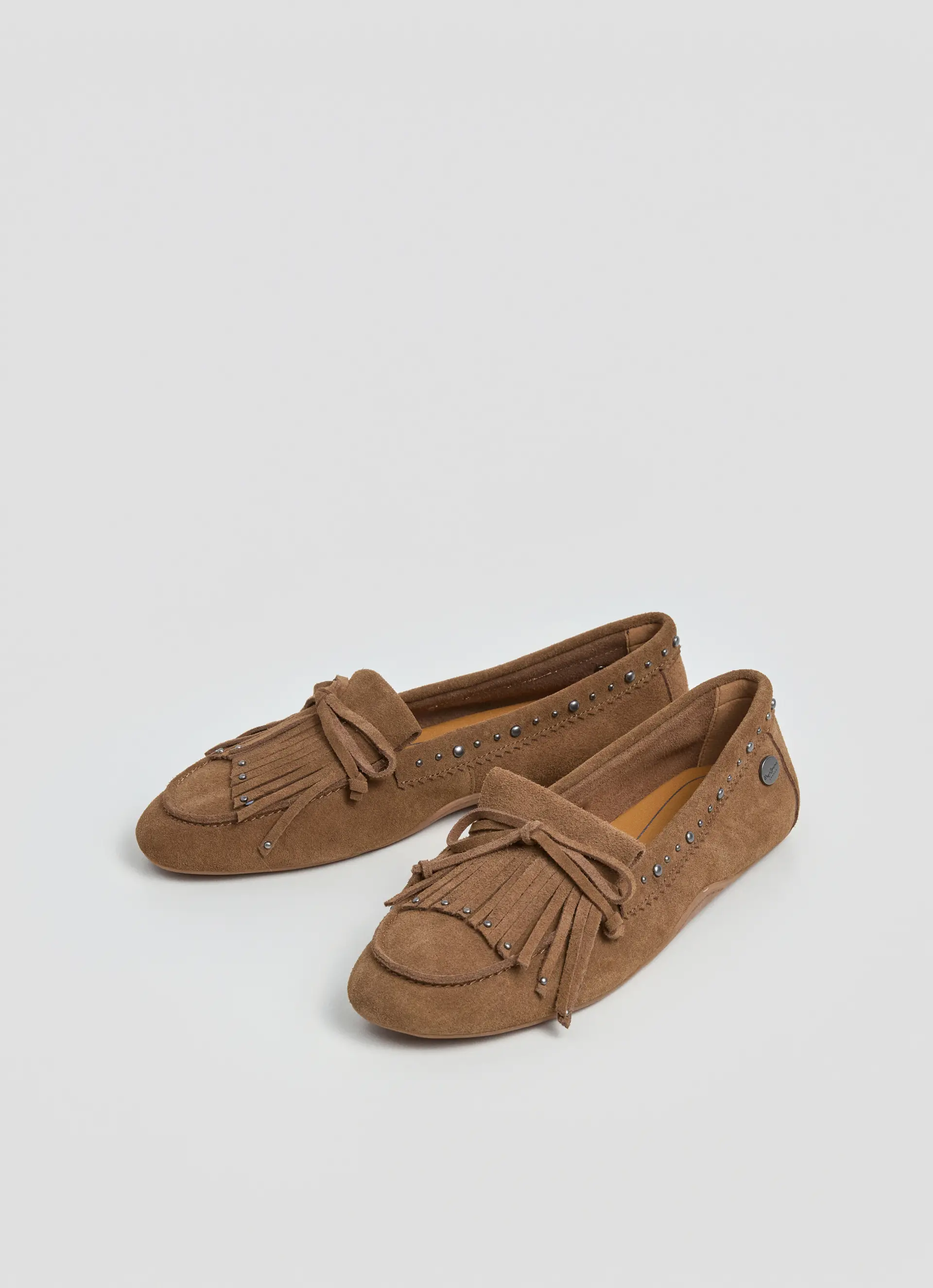 Mocassins em Camurça Noa Fringes Camel - Pepe Jeans 2