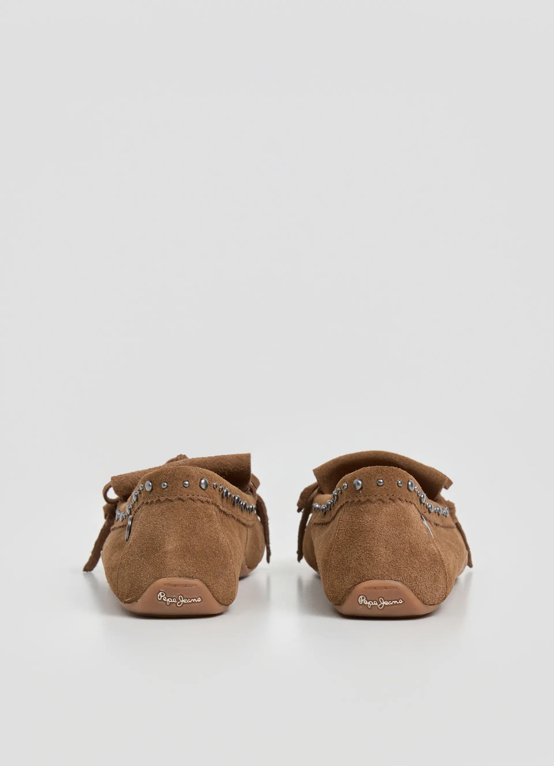 Mocassins em Camurça Noa Fringes Camel - Pepe Jeans 3