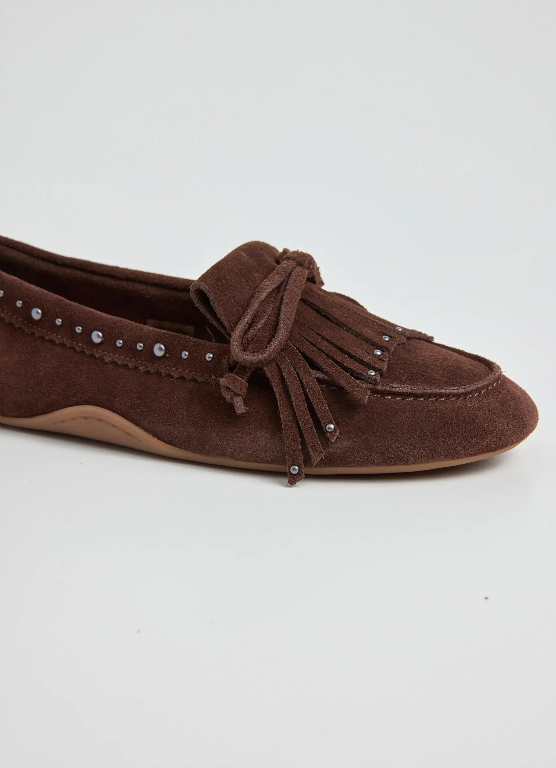 Mocassins em Camurça Noa Fringes Castanho - Pepe Jeans  6