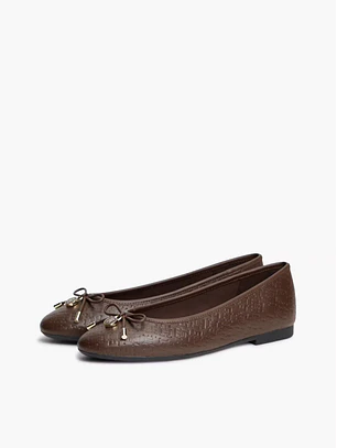 Sabrina Monograma 9683 Castanho - Tommy Hilfiger