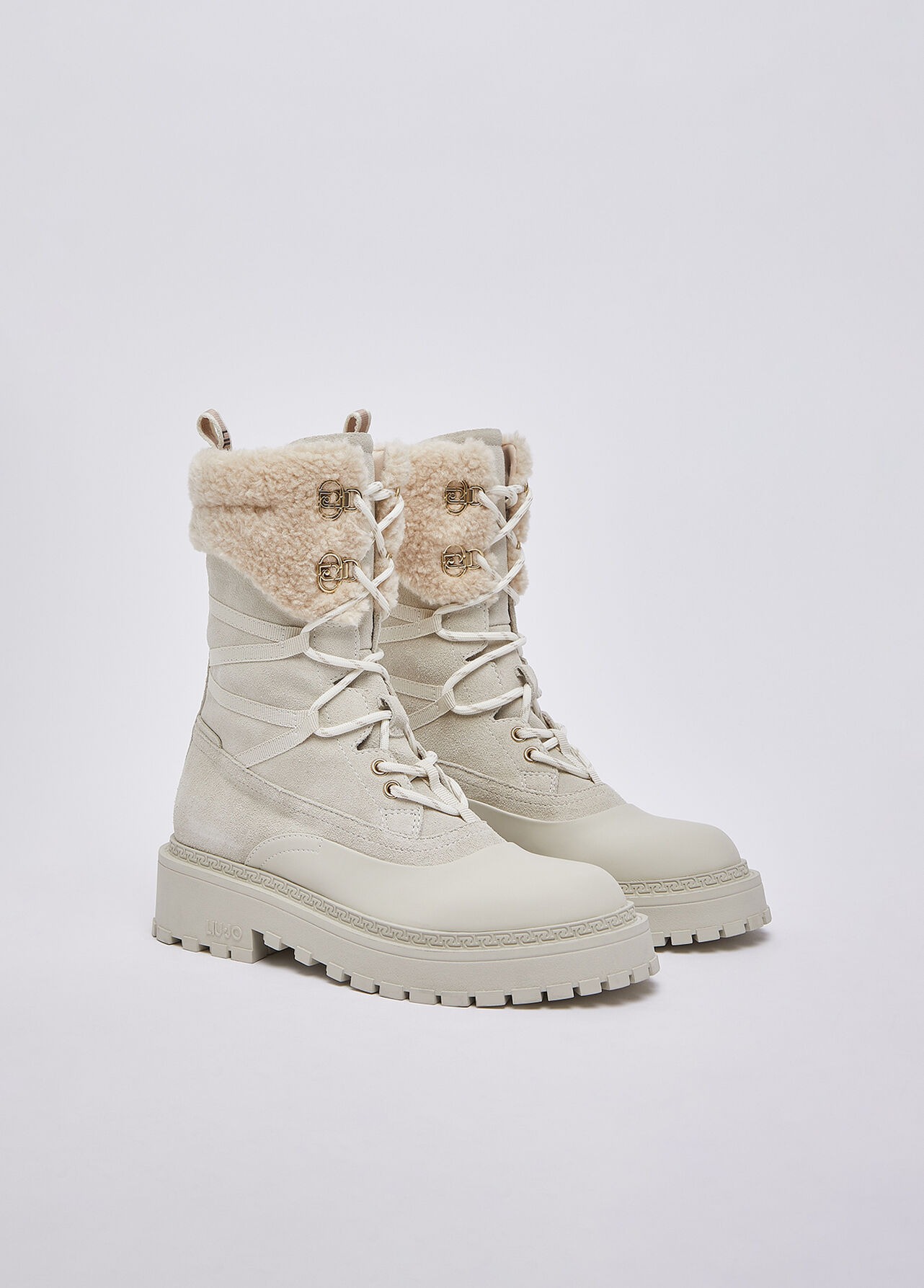 Bota Militar Rumi 44 Creme - Liu Jo  3