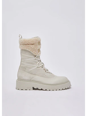 Bota Militar Rumi 44 Creme - Liu Jo 