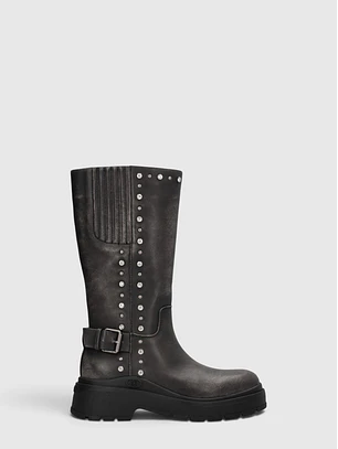 Bota Cano Médio Andrea 08 Preto - Liu Jo