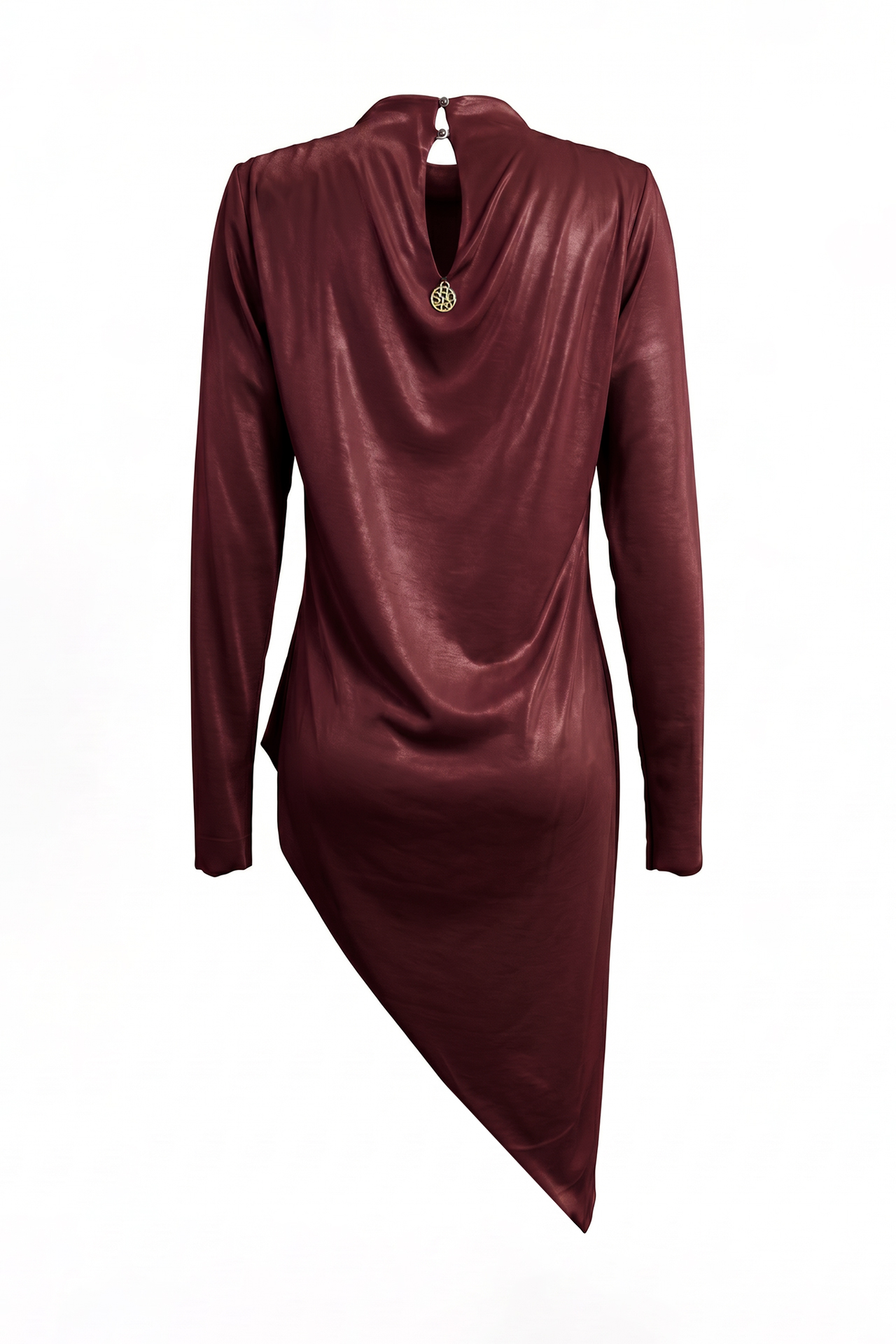 Blusa Comprida Bordeaux - SAHOCO 8