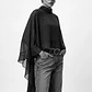 Blusa Manga Comprida Vesper Maxi Preto - SAHOCO   - Thumbnail 3