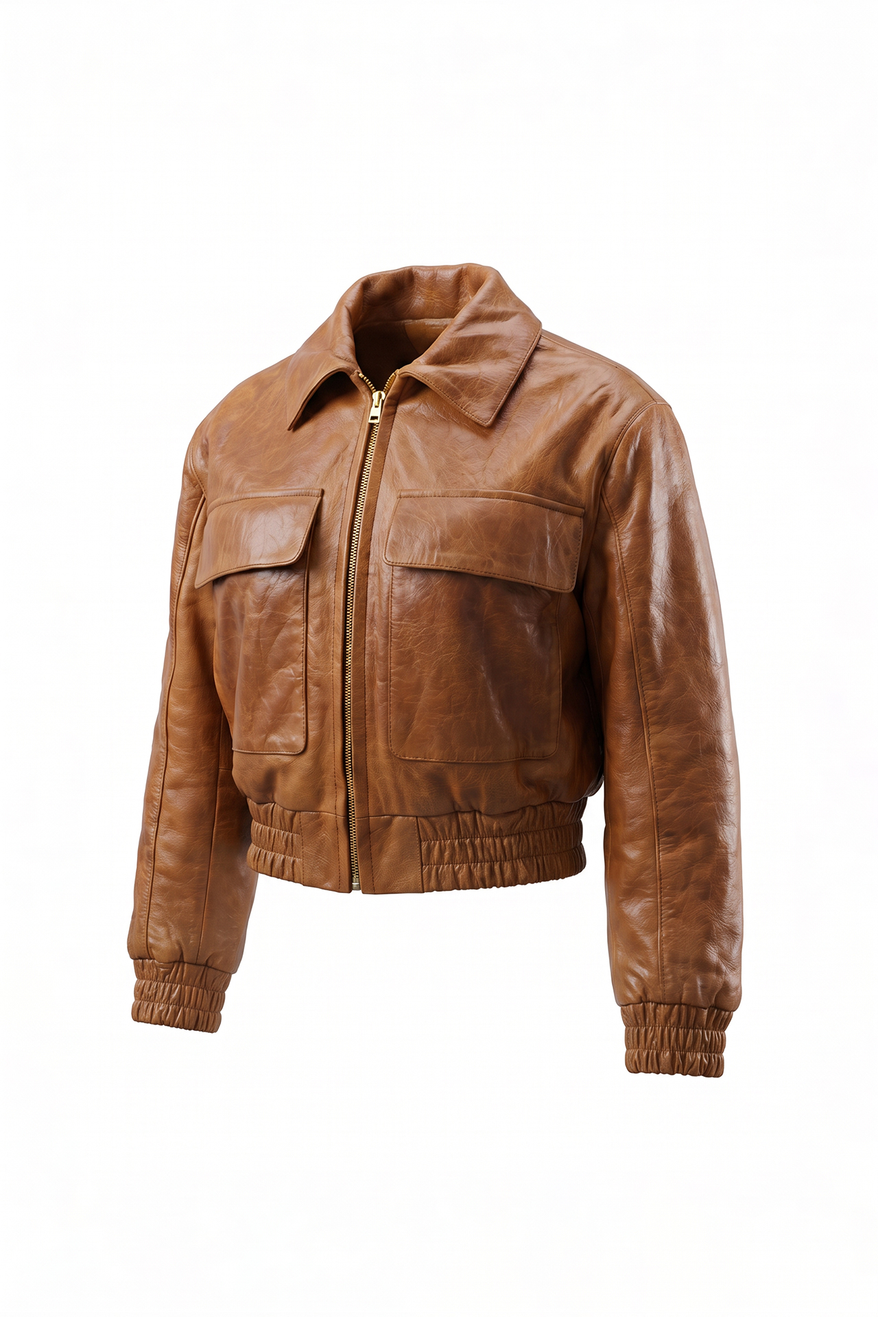 Casaco em Pele VERA Camel - SAHOCO   1
