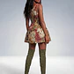 Vestido Curto CALLA Floral Multicolor - SAHOCO - thumbnail 8