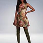 Vestido Curto CALLA Floral Multicolor - SAHOCO - thumbnail 2