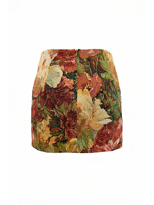Saia Curta CALLA Floral Multicolor - SAHOCO  