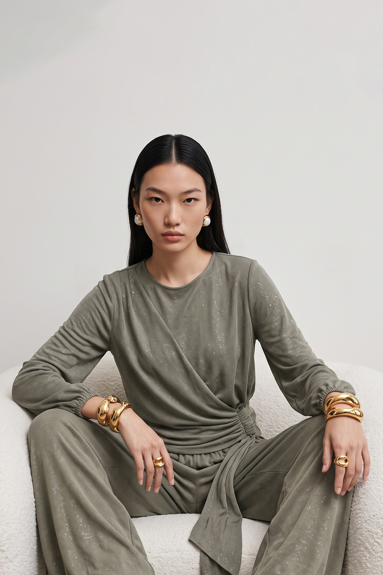 Blusa ZORA Verde - SAHOCO  1