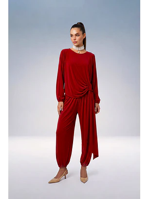 Calças ZORA Vermelho- SAHOCO