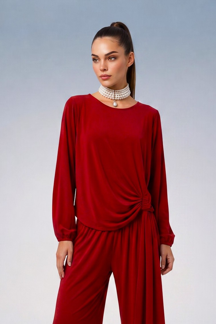 Blusa ZORA Vermelho - SAHOCO 1