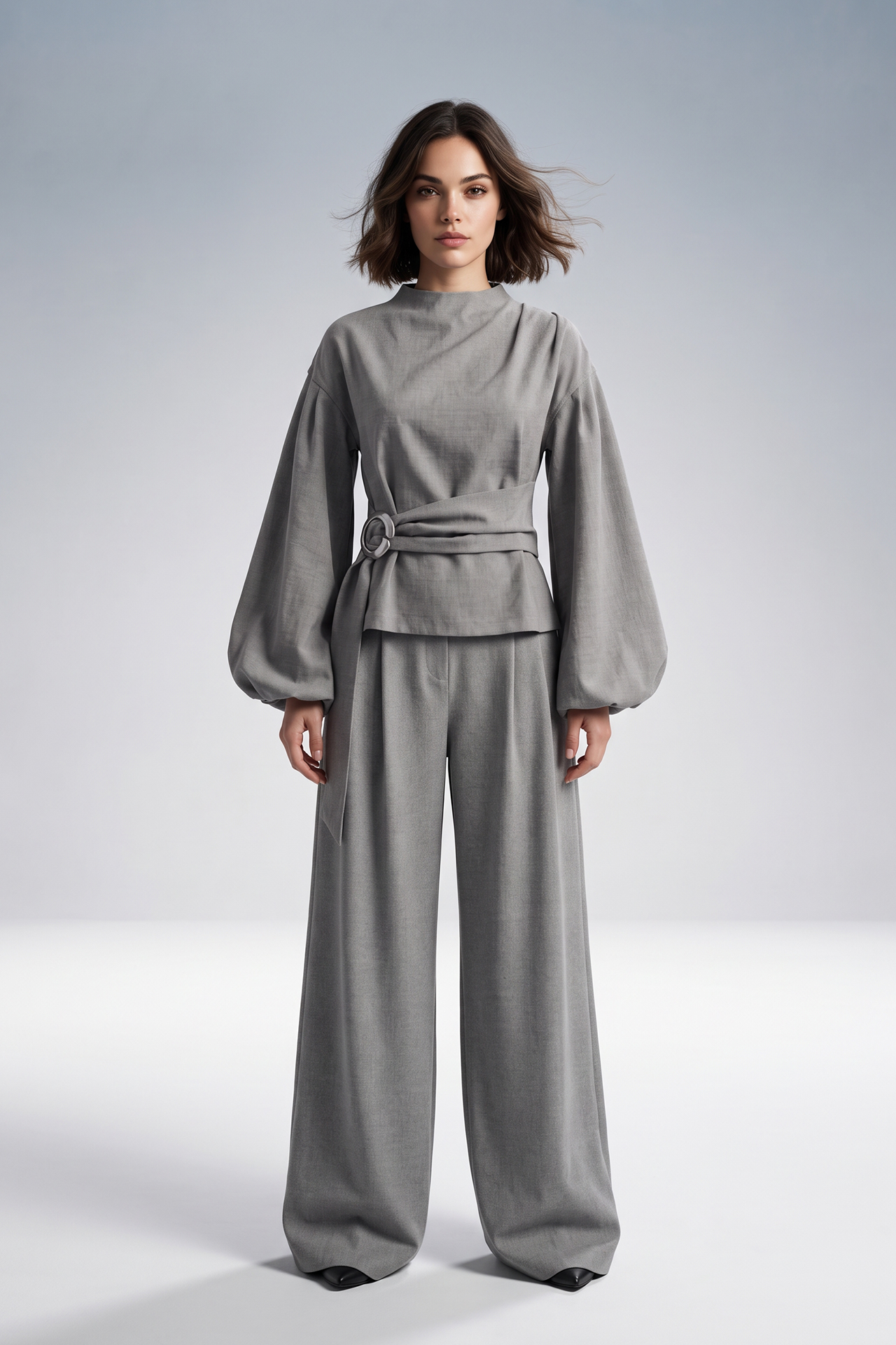 Blusa Ayla Cinza - SAHOCO  5