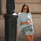 Camisola de Malha ELIN Azul Claro - SAHOCO  - miniatura 2