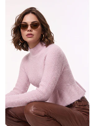 Camisola de Malha ELIN Rosa - SAHOCO  